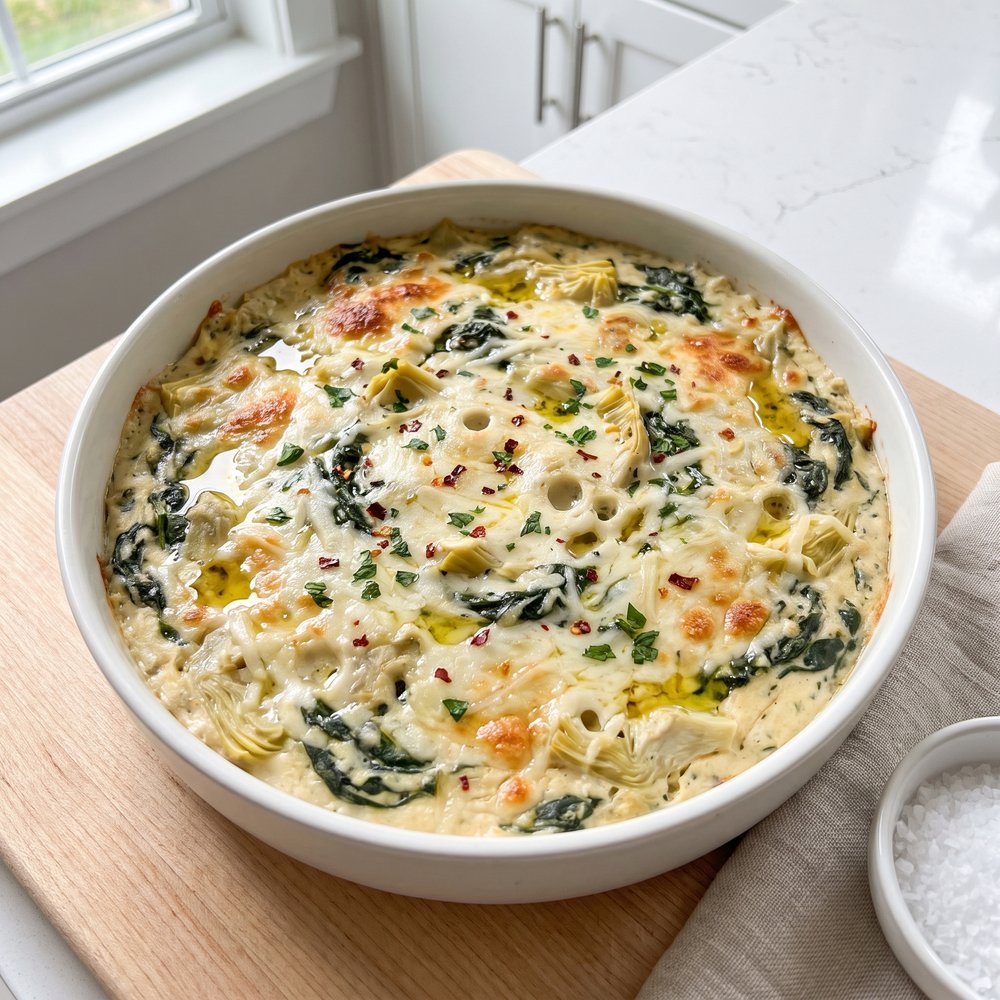 Plant-Based Spinach and Artichoke Dip