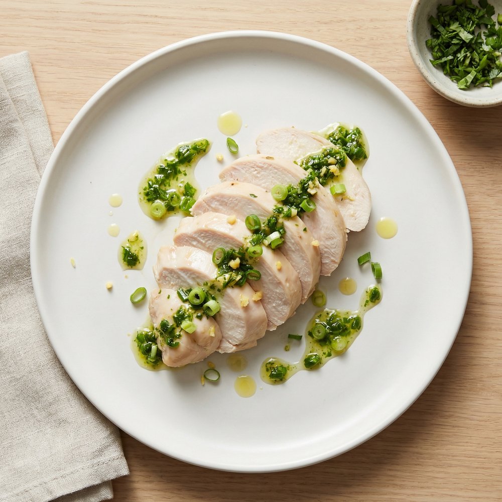 Ginger-Scallion Pesto Chicken