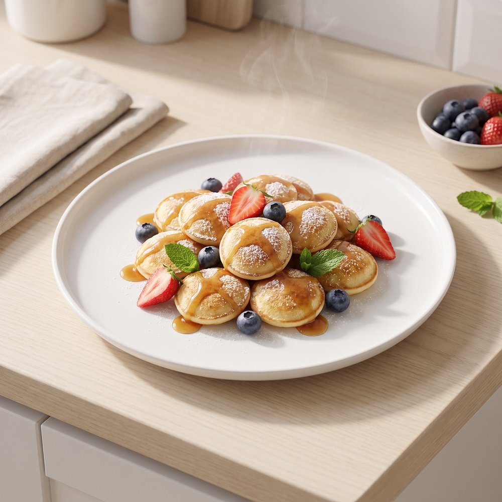Poffertjes (Dutch Mini Pancakes)