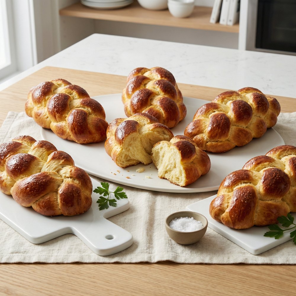 Braided Polish Egg Loaf
