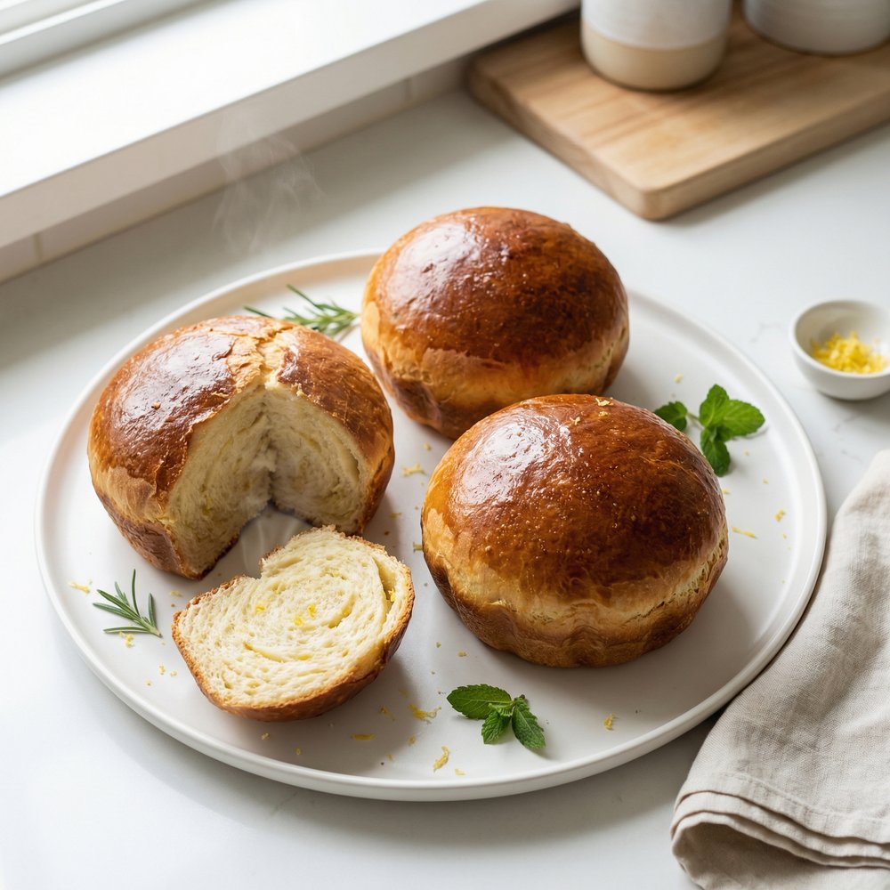 Ukrainian Paska Holiday Loaf