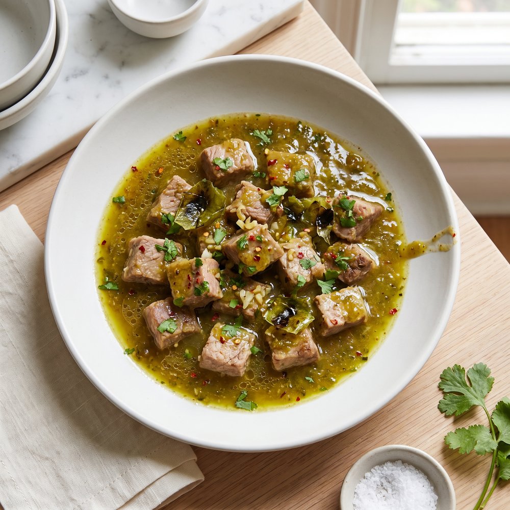 Pork Carne con Chile Stew