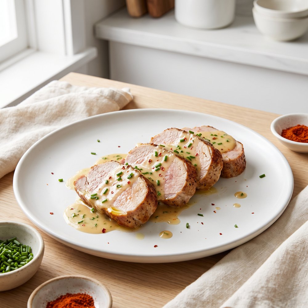 Pork Tenderloin Diablo