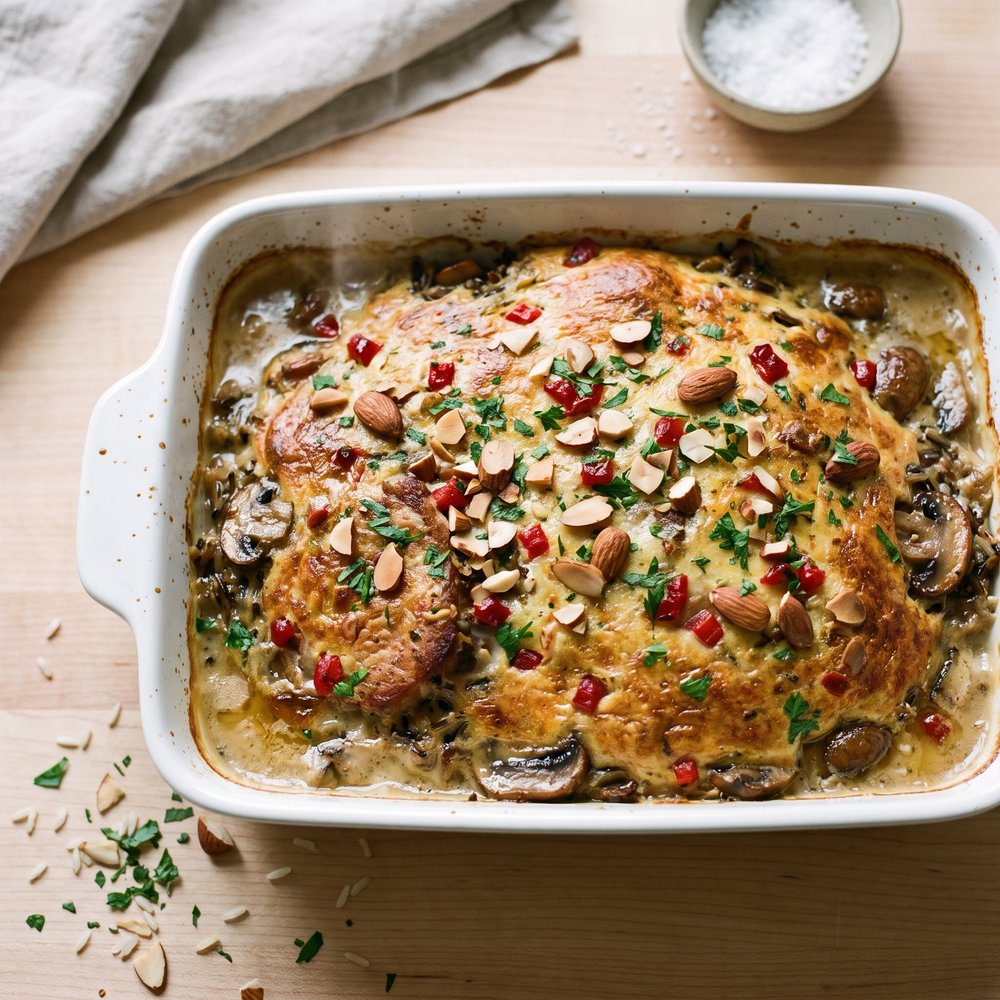 Pork and Wild Rice Casserole