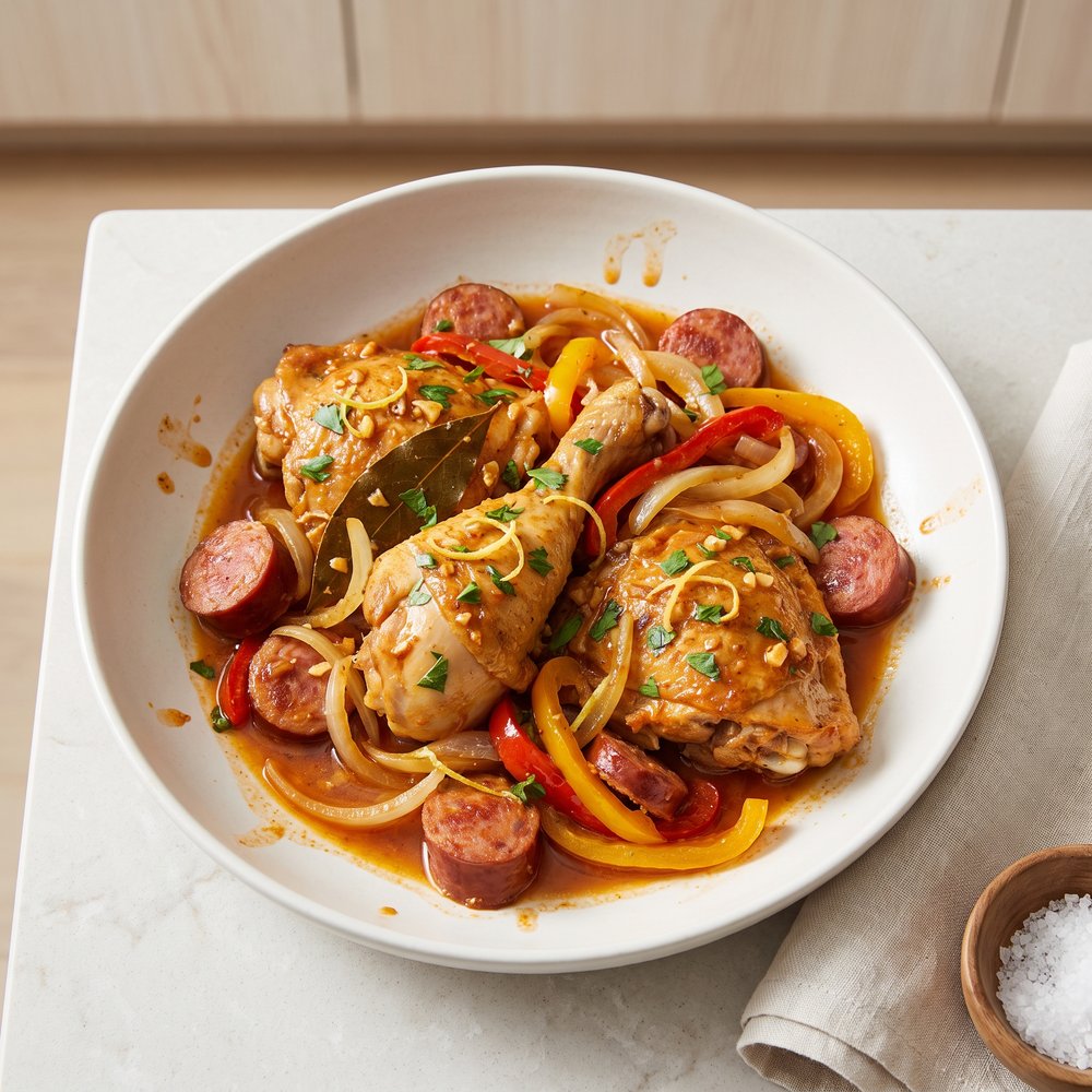 Portuguese Braised Chicken
