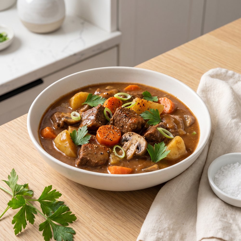 Prep-Overnight Slow Cooker Beef Stew