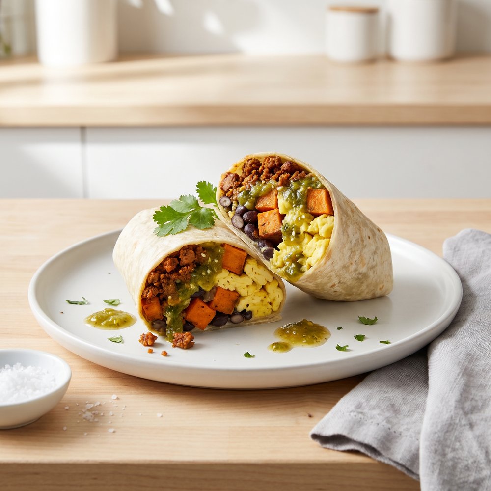 Prep-and-Freeze Morning Burritos