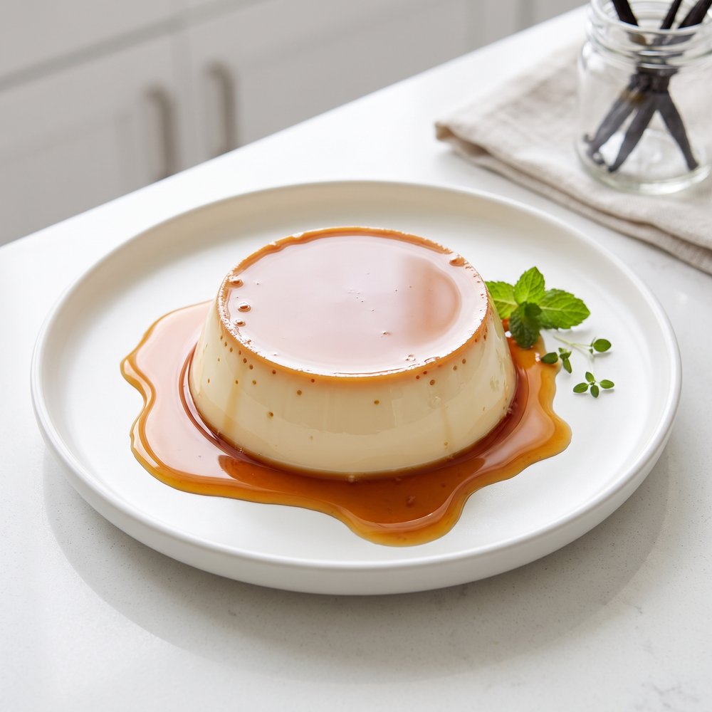 Pressure Cooker Bánh Flan (Vietnamese Caramel Custard)