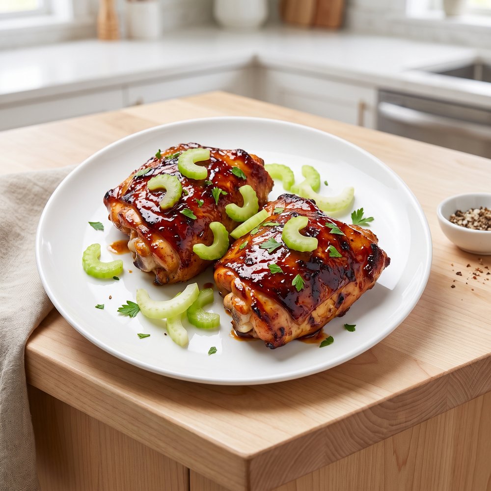 Pressure Cooker BBQ Chicken Thighs