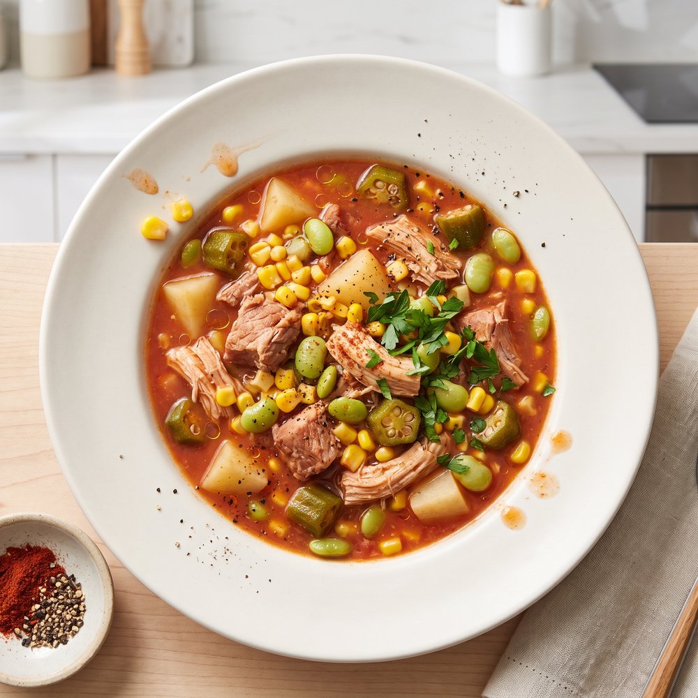 Pressure Cooker Brunswick Stew