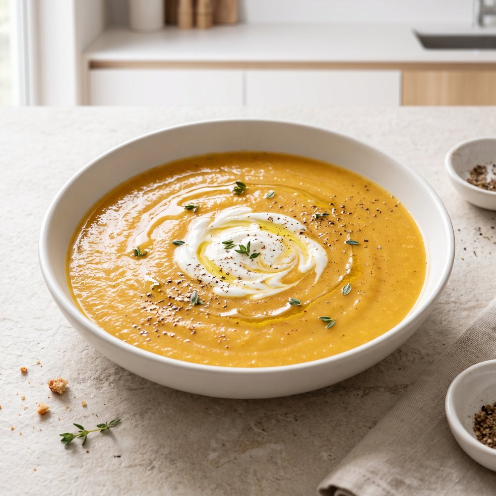 Pressure Cooker Butternut Squash Soup