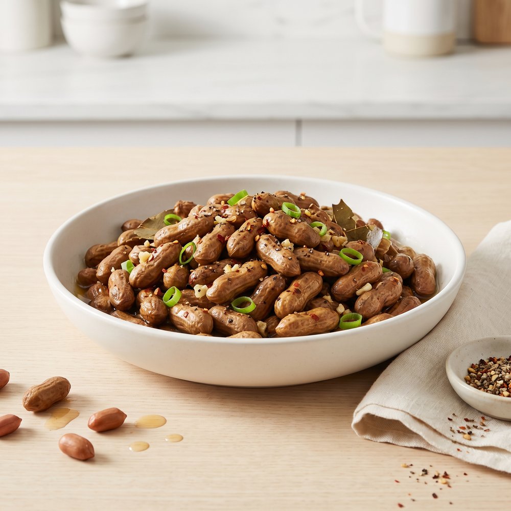 Pressure Cooker Cajun Boiled Peanuts