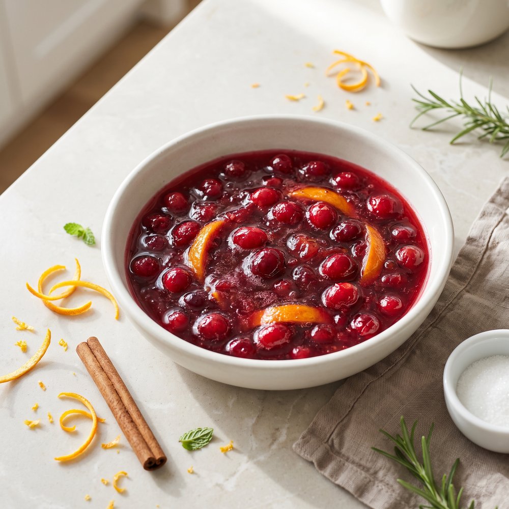 Pressure Cooker Cranberry Sauce