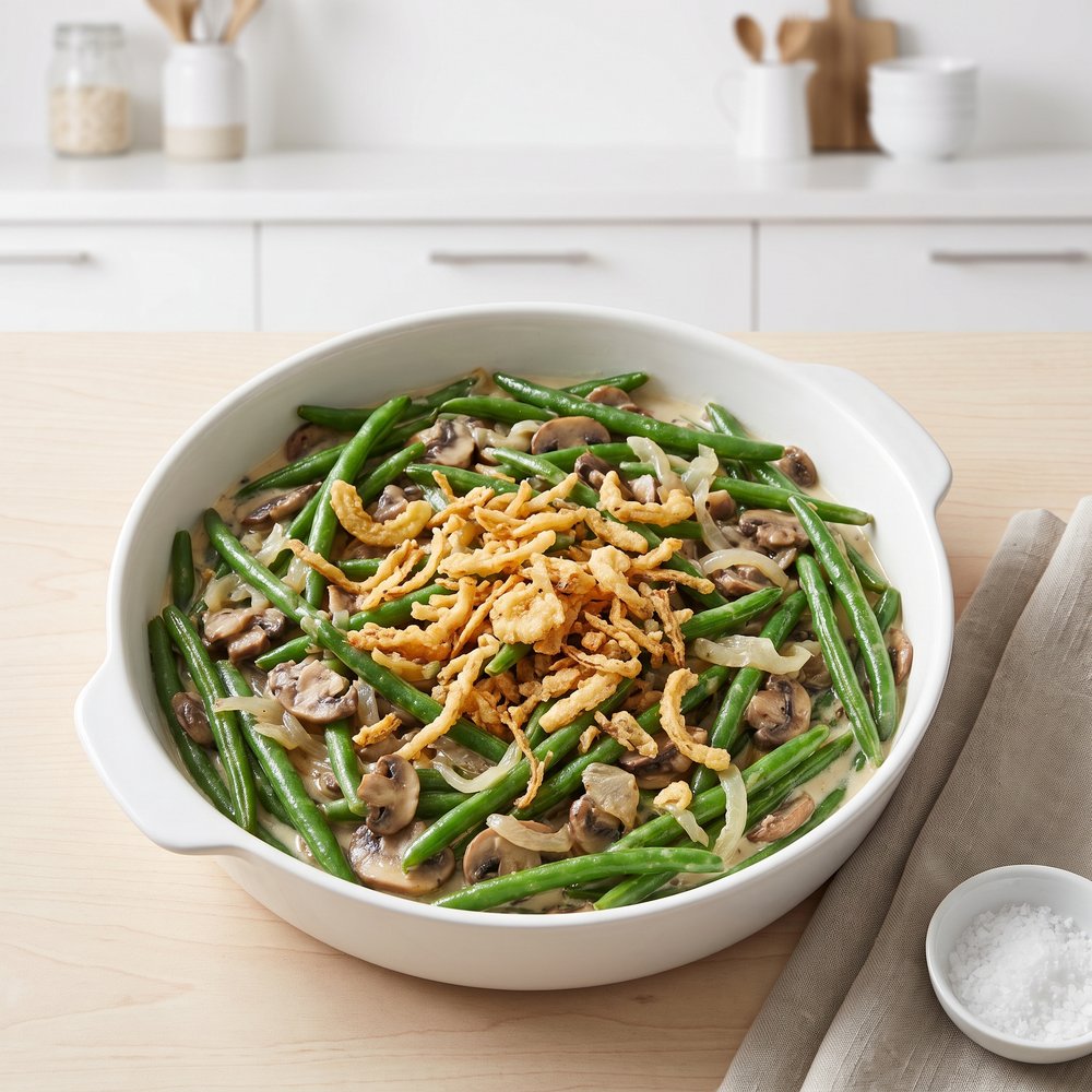 Pressure Cooker Green Bean Casserole