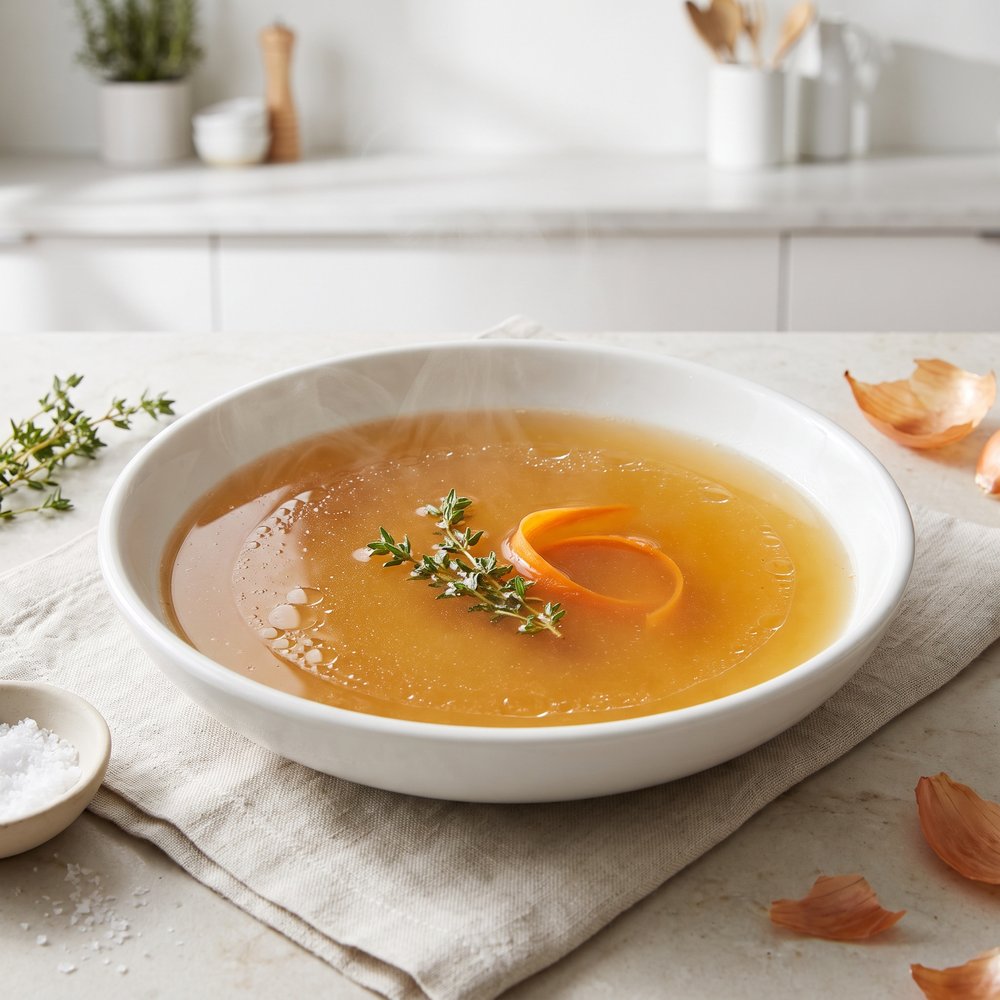 Pressure Cooker Homemade Vegetable Stock