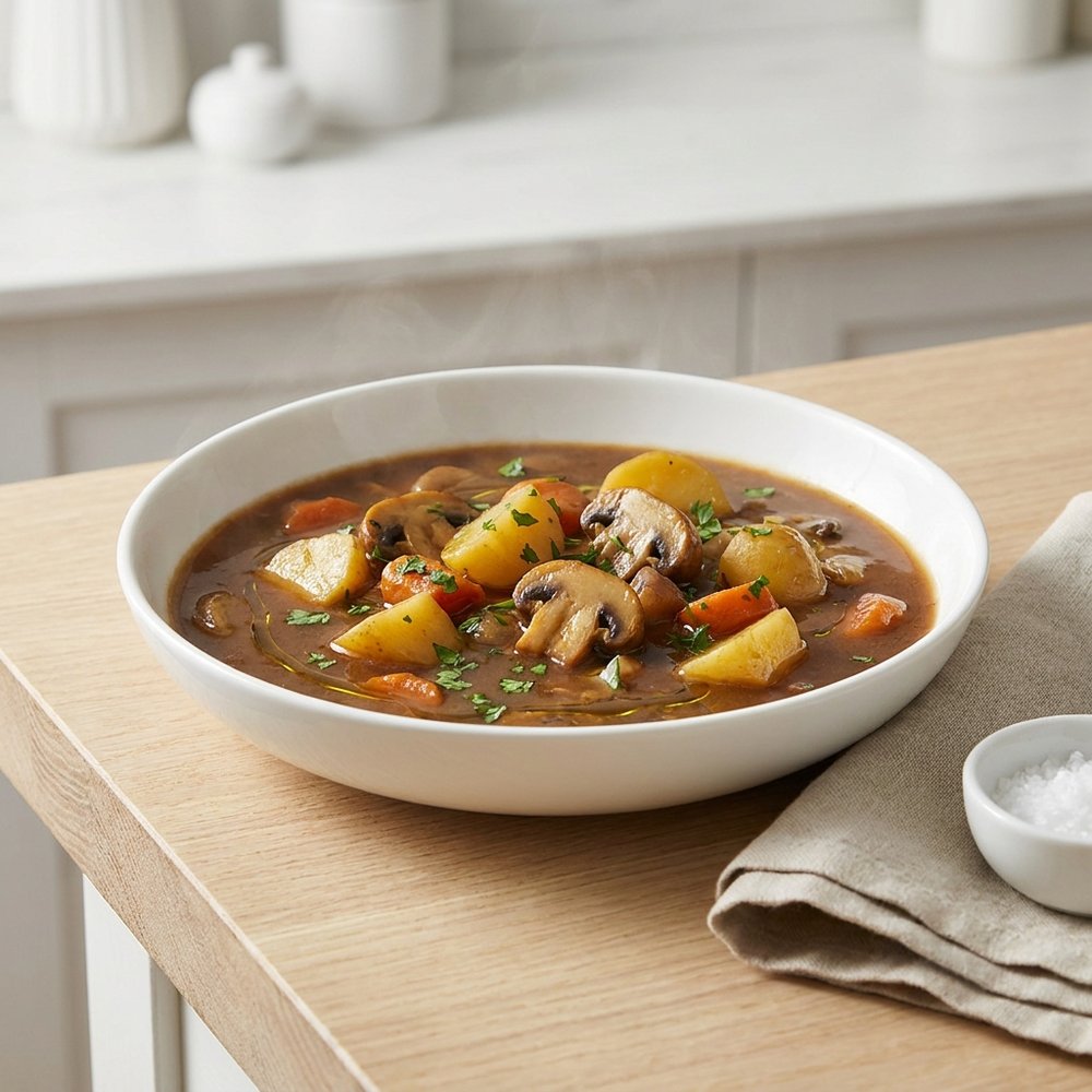 Pressure Cooker Irish Stout Veggie Stew