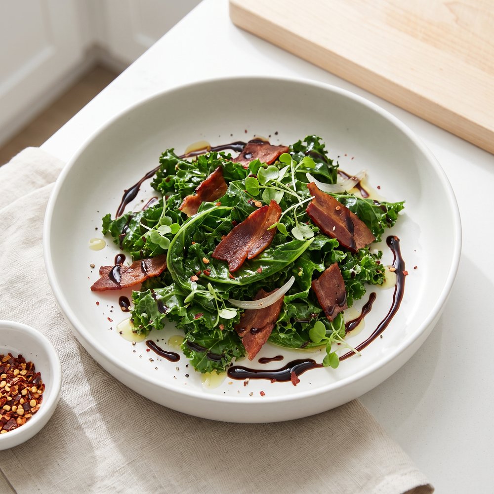 Pressure Cooker Kale Greens