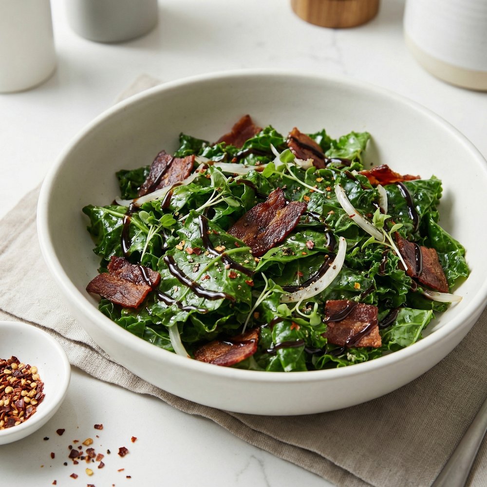 Pressure Cooker Kale Greens