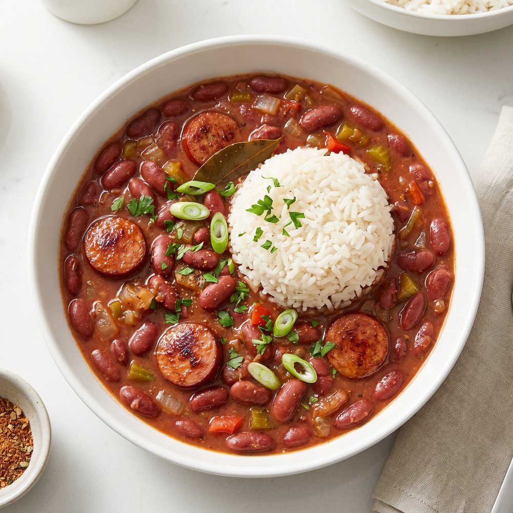 Pressure Cooker Red Beans and Sausage