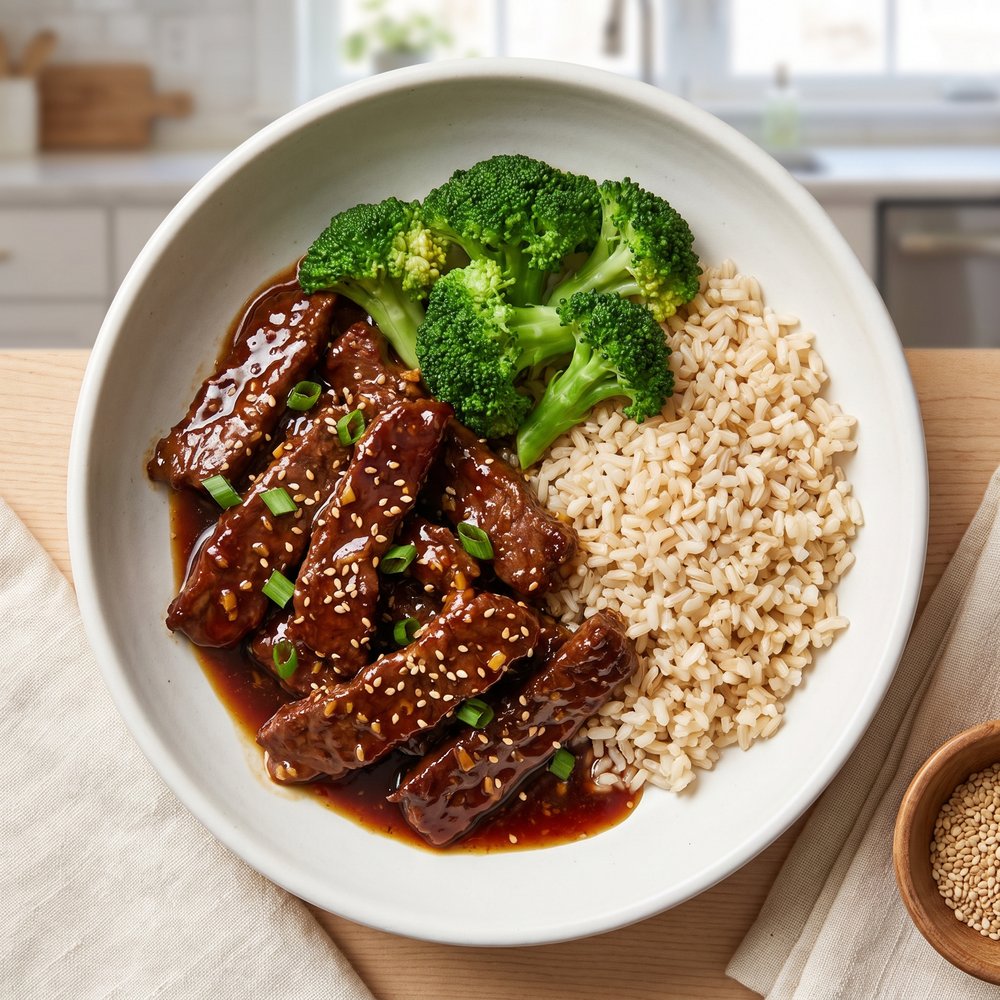 Pressure Cooker Teriyaki Beef