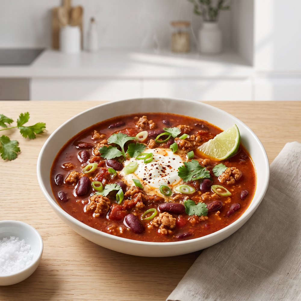 Pressure Cooker Turkey Chili