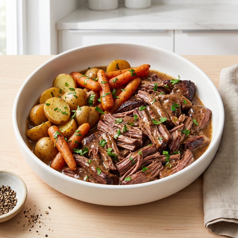 Pressure Cooker Venison Pot Roast