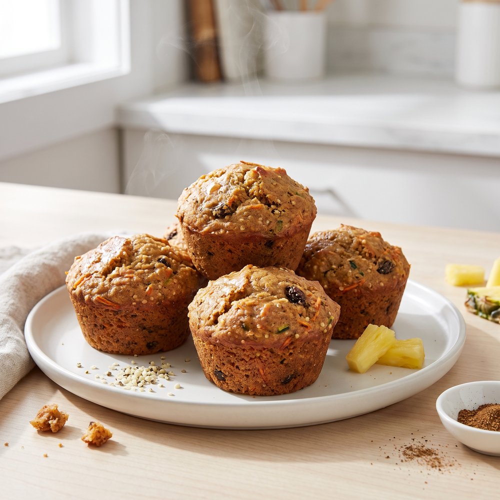 Protein-Packed Morning Glory Muffins
