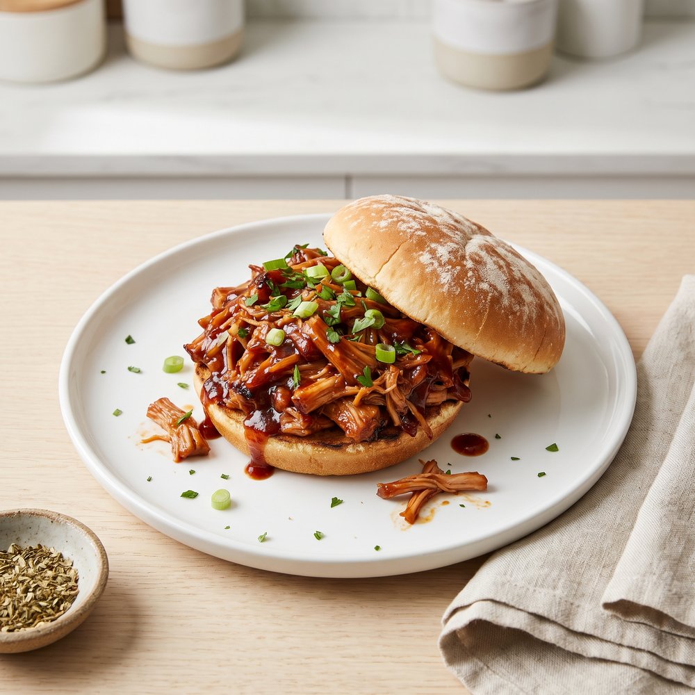 Pulled BBQ Jackfruit Sandwiches