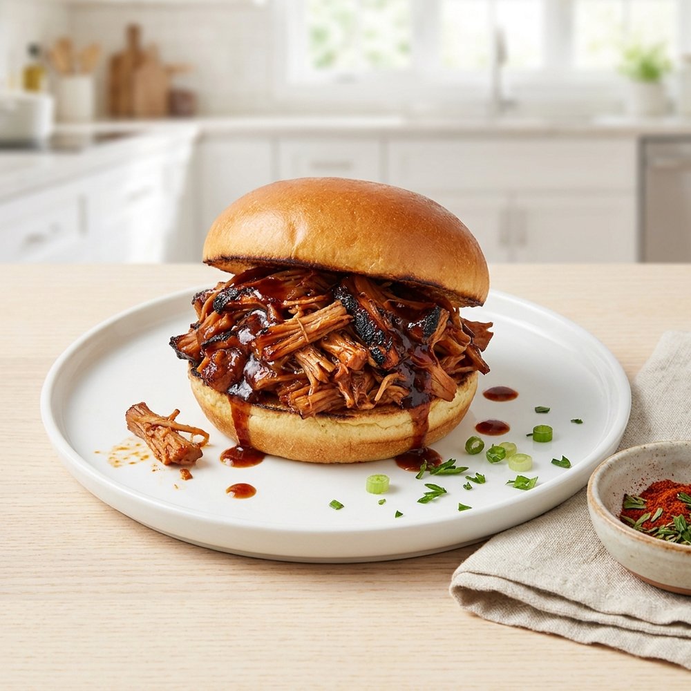 Pulled BBQ Jackfruit Sandwiches