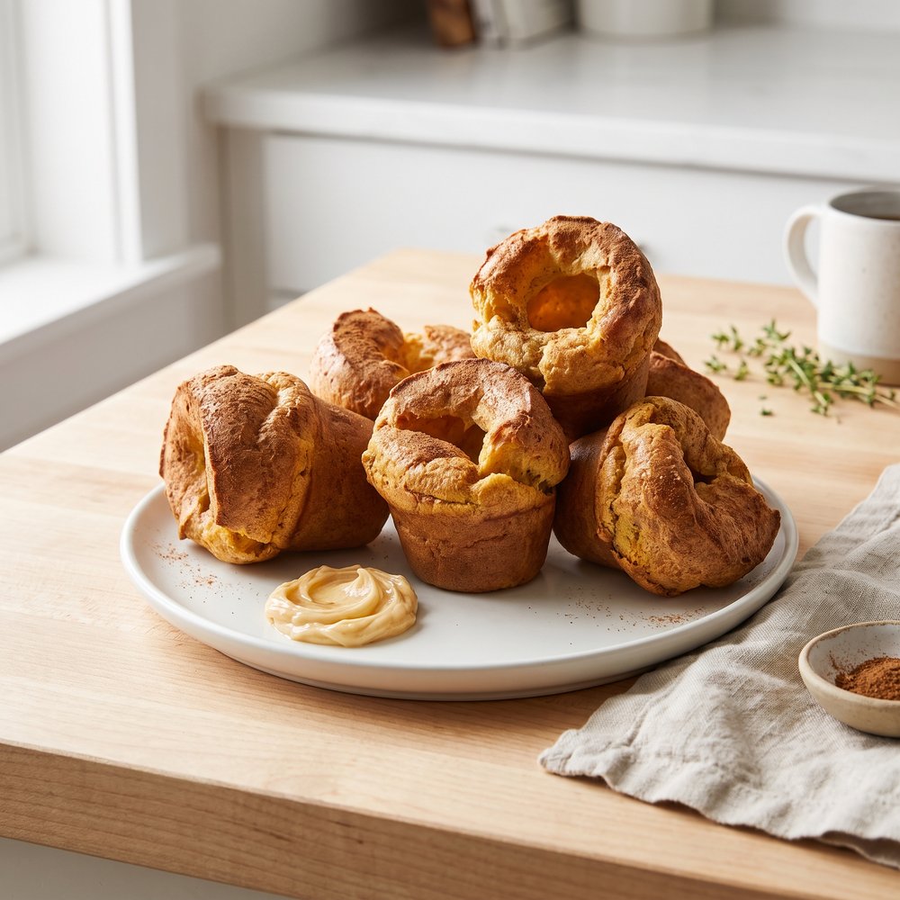 Pumpkin-Spiced Popovers