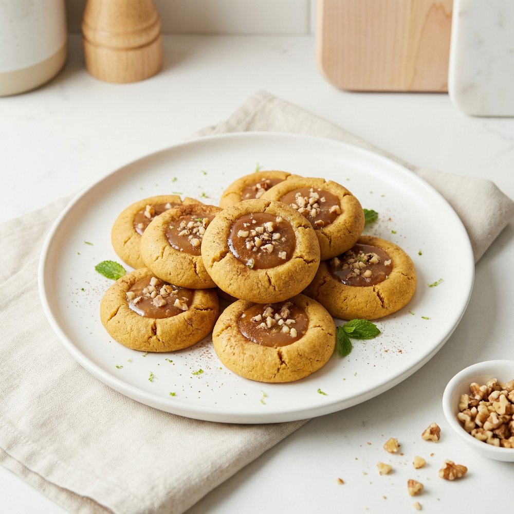 Pumpkin Thumbprint Treats