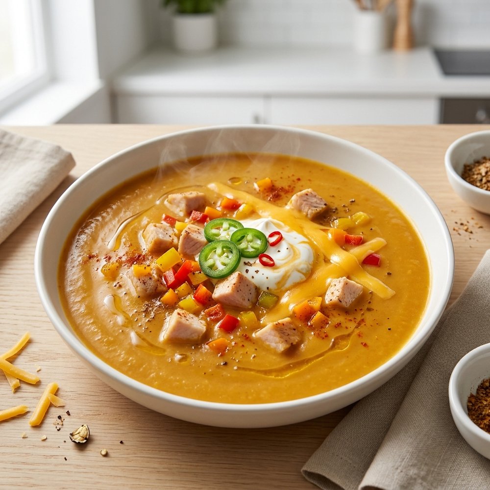 Pumpkin Turkey Soup