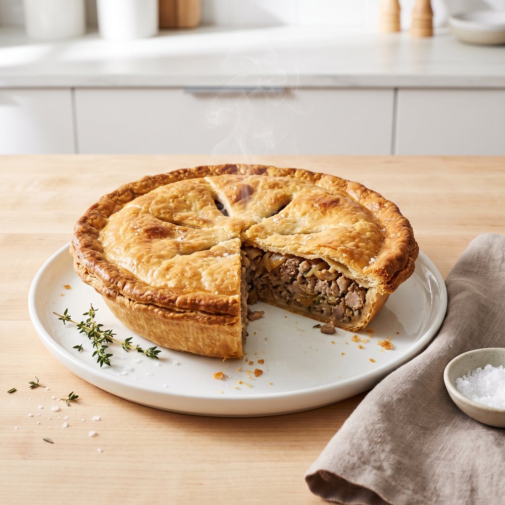 Quebec-Style Meat Pie (Tourtière)