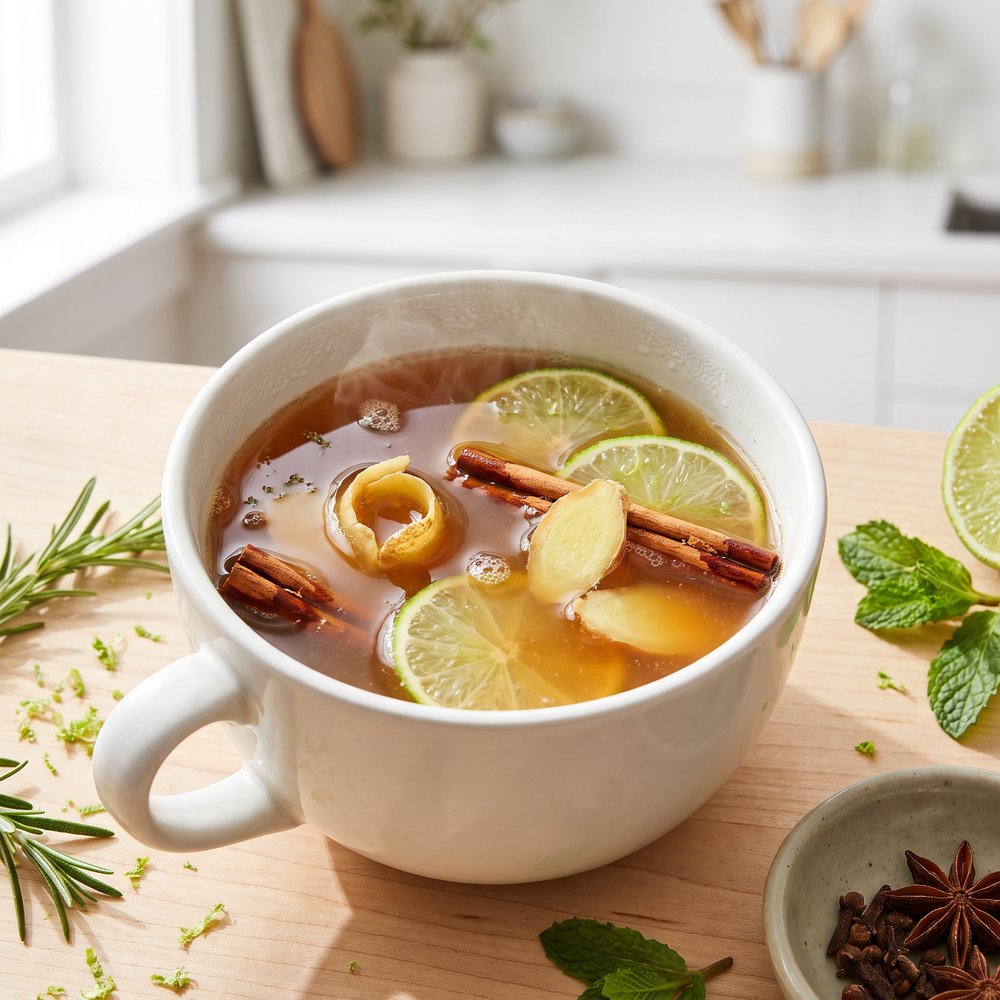 Quentão Brasileiro (Spiced Cachaça Hot Punch)