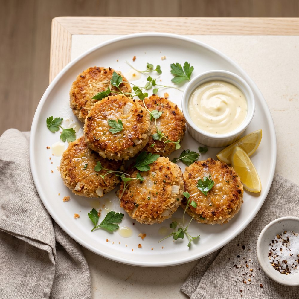 Quick-Crisp Tuna Cakes