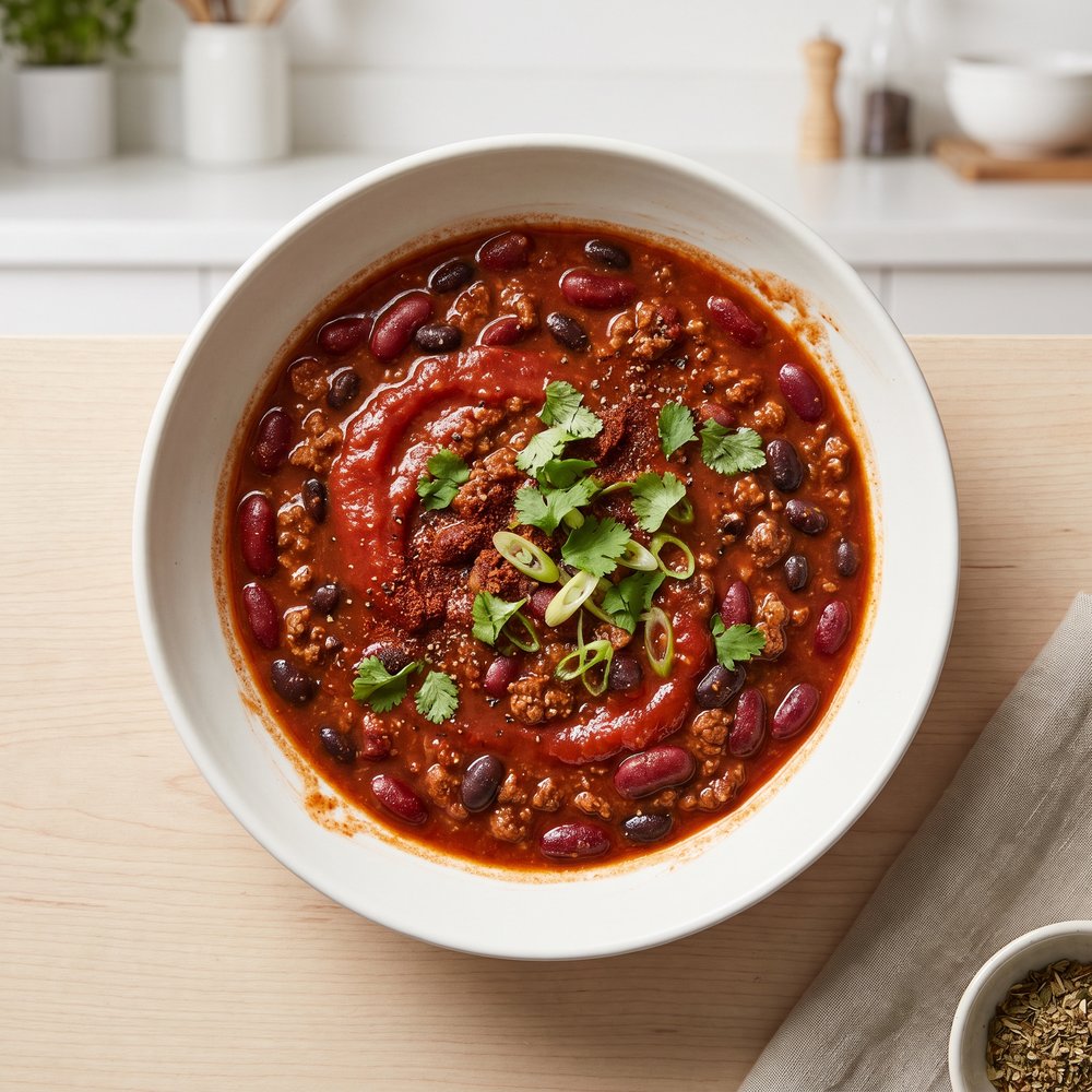Quick 5-Ingredient Beef Chili