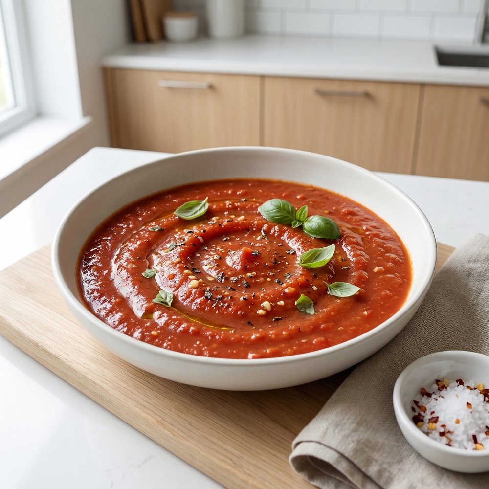Speedy Tomato-Basil Pasta Sauce