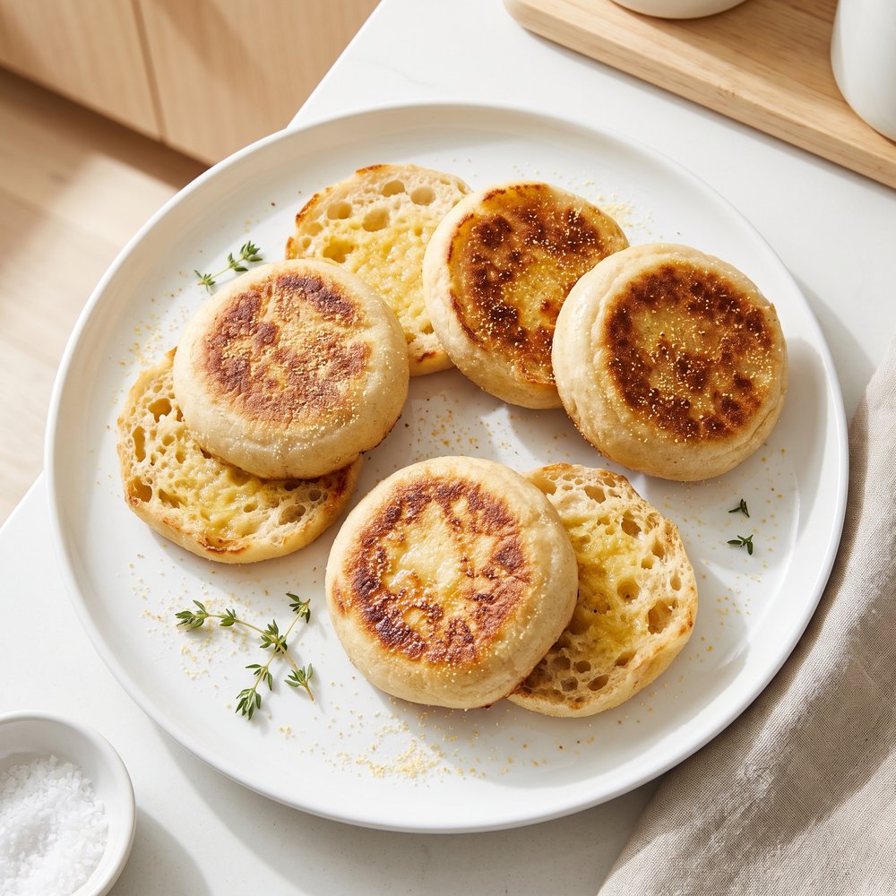 Quick Homemade English Muffins