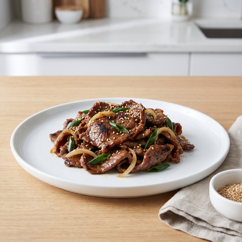 Quick Korean Bulgogi BBQ Beef