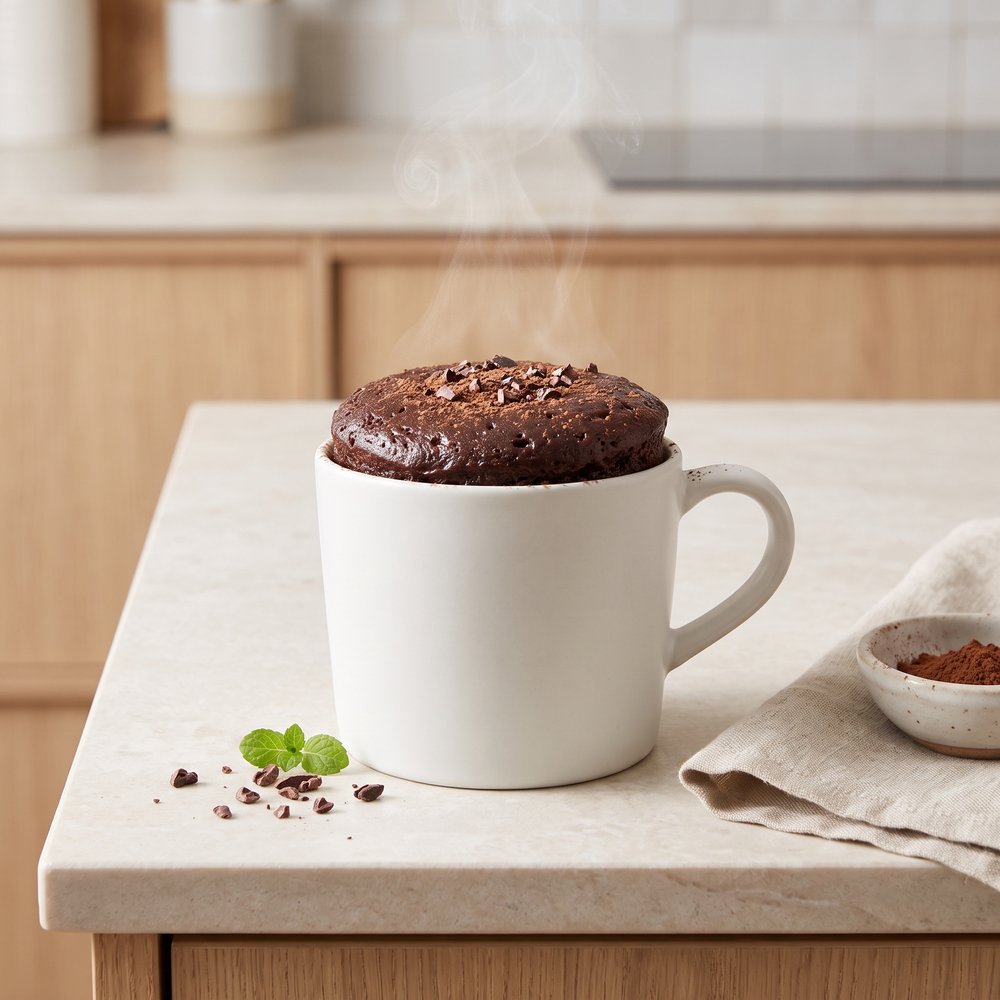 Quick Microwave Chocolate Mug Cake Treat