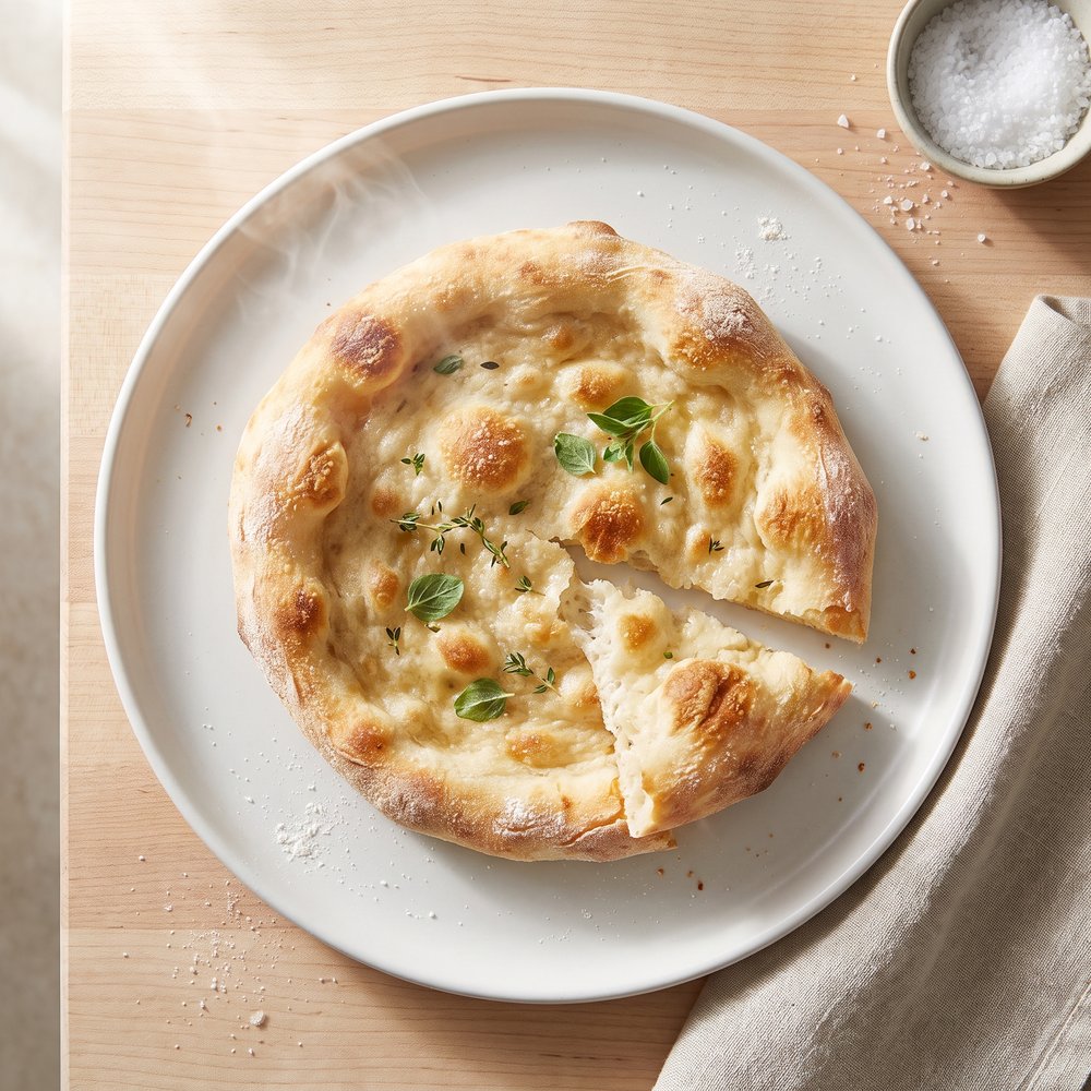 Quick Two-Ingredient Pizza Crust