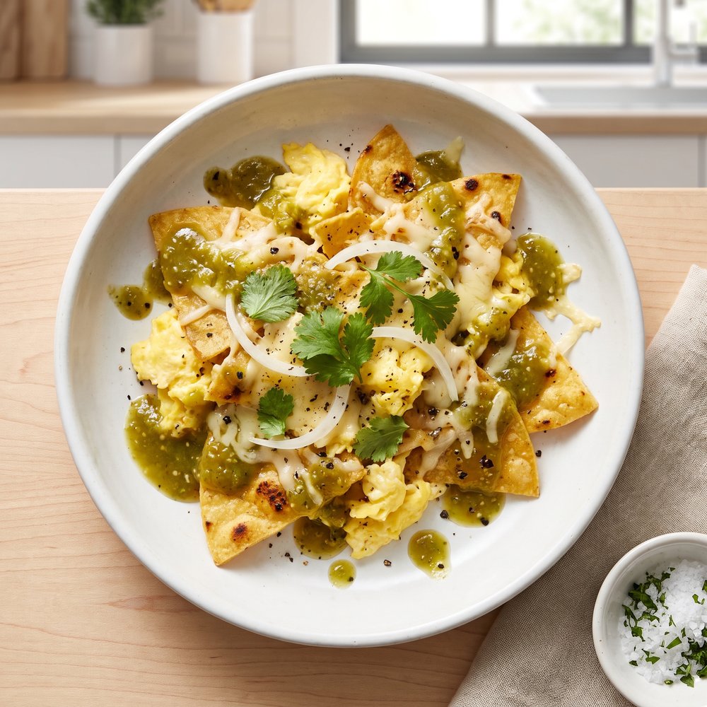 Quick Weekday Chilaquiles