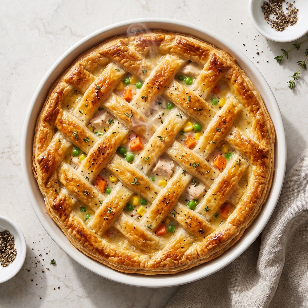 Quick Weeknight Chicken Pot Pie