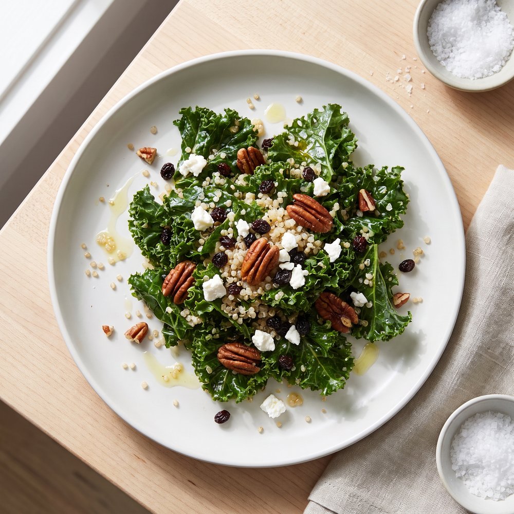 Quinoa and Kale Grain Salad