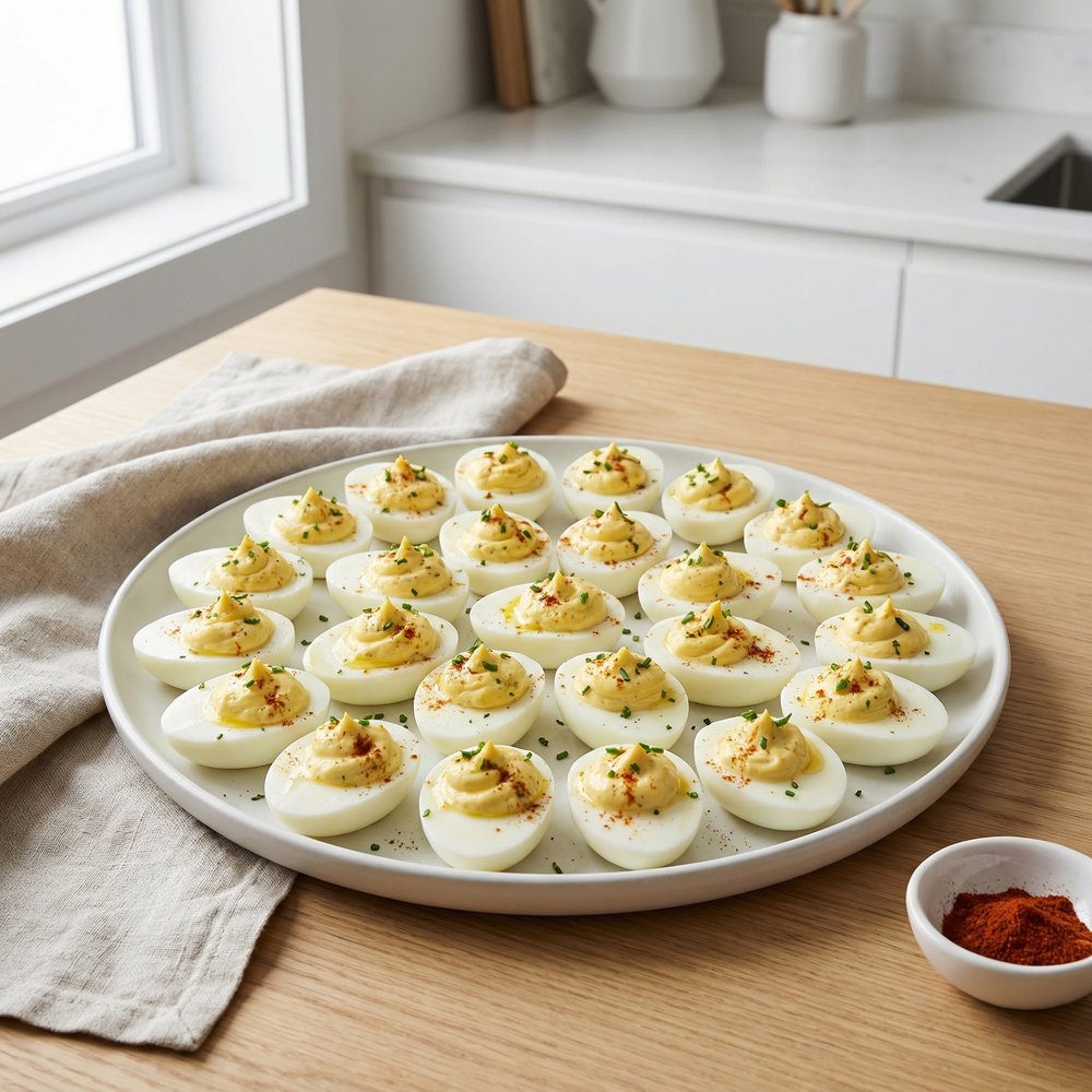 Ranch-Inspired Deviled Eggs