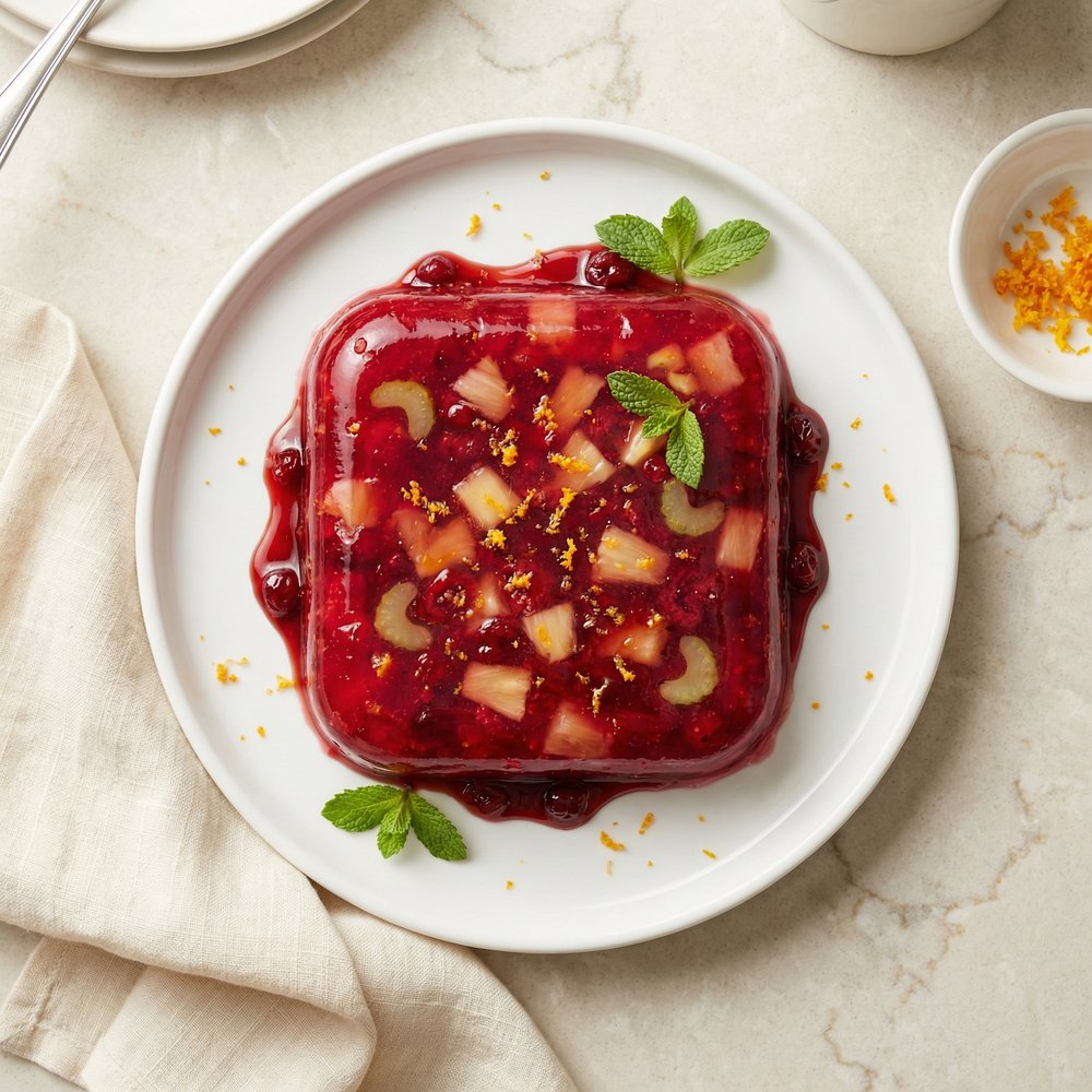 Cranberry Pineapple Gelatin Salad