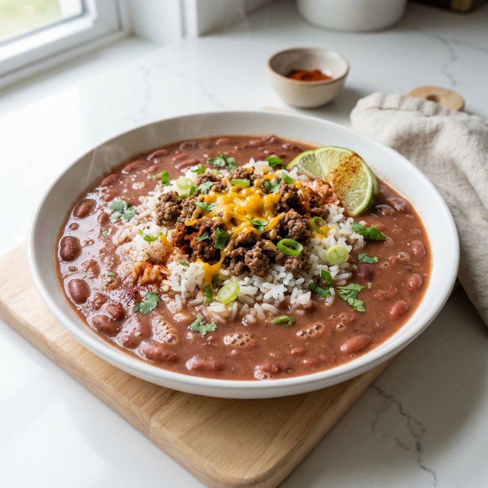 Hearty Red Beans with Rice