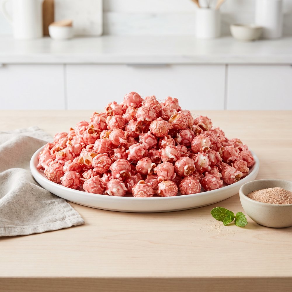 Red Hot Cinnamon Candy Popcorn