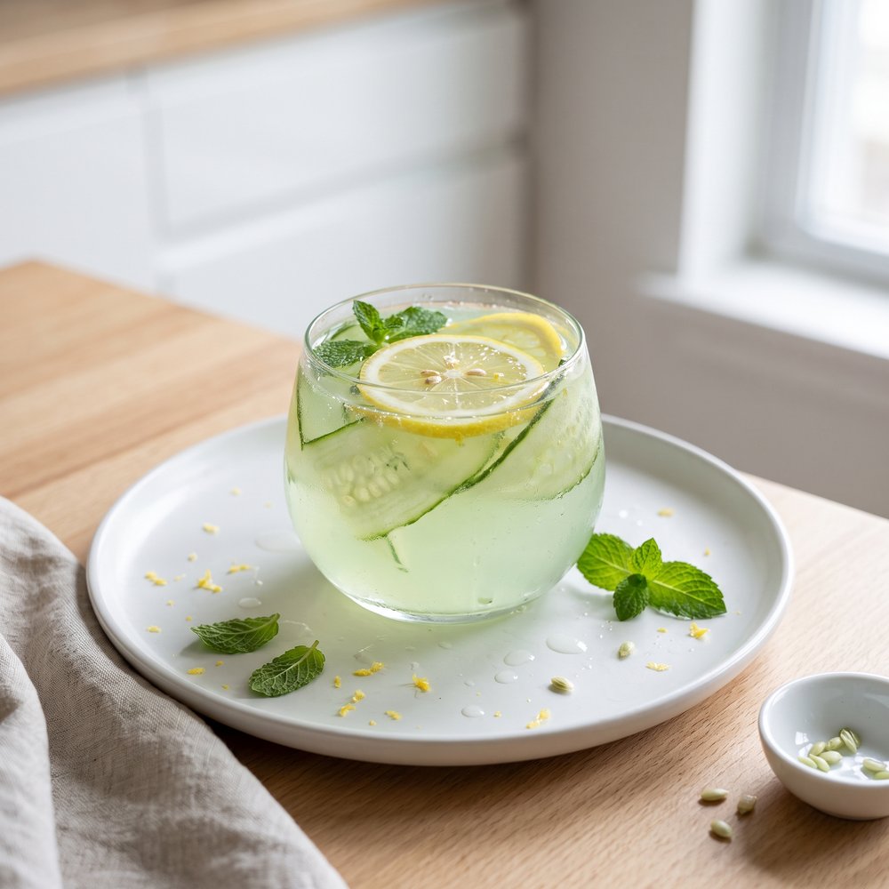 Refreshing Cucumber Lemonade