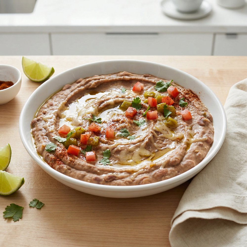 Simple Refried Bean Dip